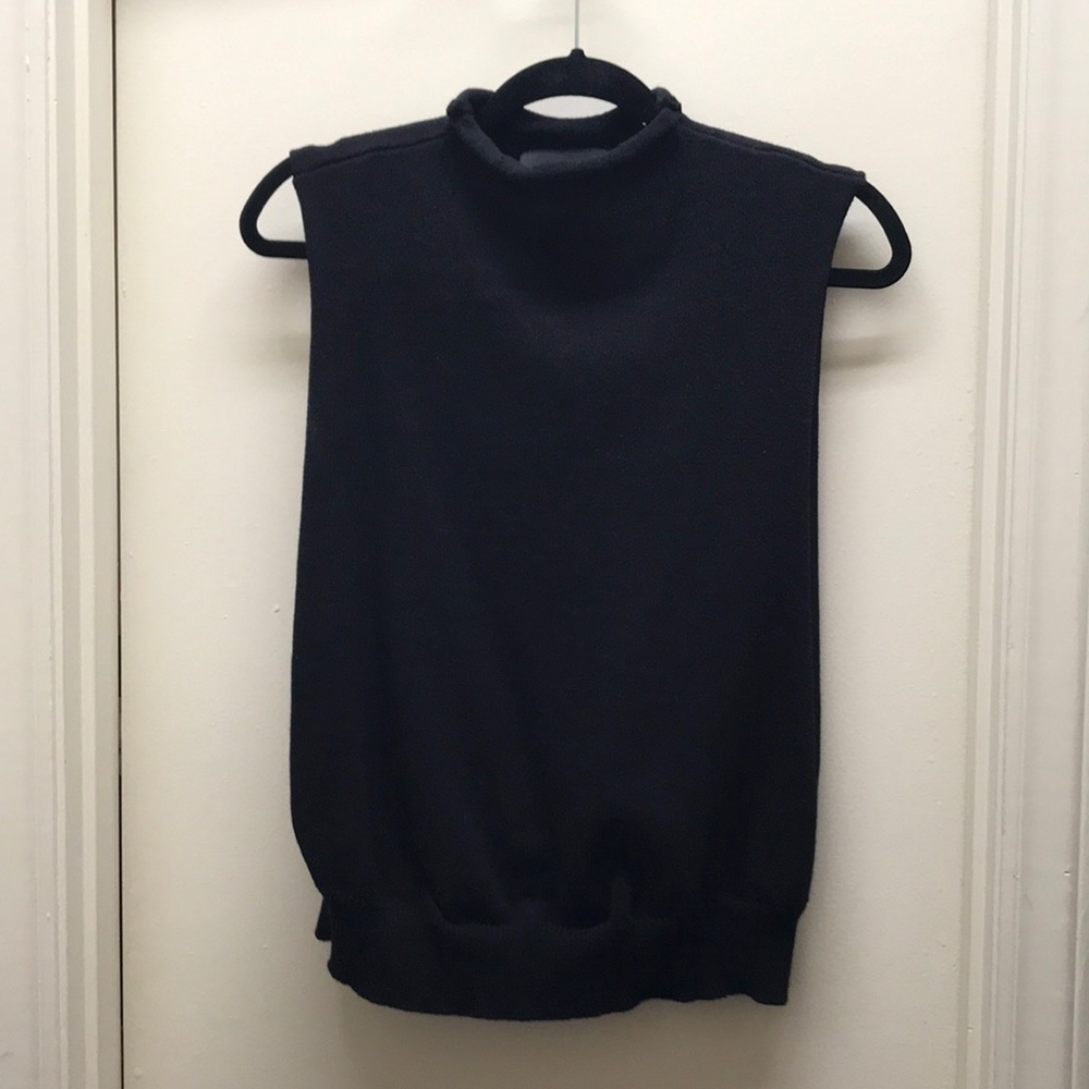 Mock Turtleneck Tank Sweater. SO CUTE